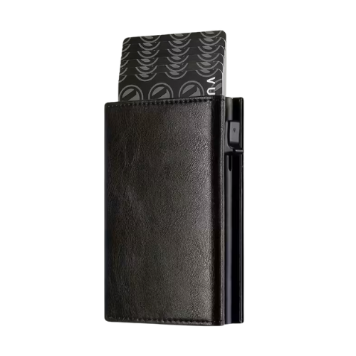 Portofel Piele Neagră